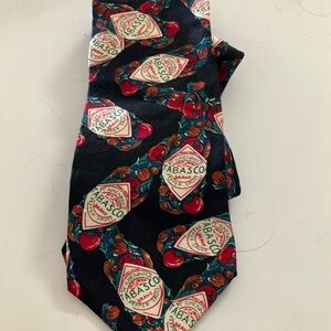 FINAL MARKDOWN Tabasco silk tie